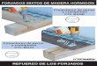 FORJADOS MIXTOS DE MADERA HORMIGÓN - tecnaria.com · Los nuevos forjados de madera, para ser suficientemente resistentes y rígidos, necesitan secciones de vigas ... que son inevitables