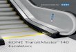 OPTIONS AND PLANNING DIMENSIONS KONE TransitMaster .KONE TransitMaster 140 Escalators 3. The KONE