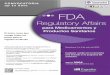 fda regulatory Layout 1 - ikn.es · > Farmacología no clínica y toxicología > Biodisponibilidad y farmacocinética humana ... para la obtención del visto bueno de la Autoridades
