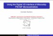 Using the Digital I/O interface of Microchip PIC18F ...santoro/teaching/lap1/slides/DigitalMCU.pdf · Using the Digital I/O interface of Microchip PIC18F Microcontrollers Corrado