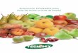 S $ TECNIDEX a!a !$#a $ % !$#a #a · alargan la vida de las frutas y hortalizas. ... Autorizado para su empleo como tratamiento fungicida en postcosecha de cítricos, peras y manzanas