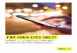 FOR YOUR EYES ONLY? - Amnesty International USA · It focuses specifically on instant messaging services, such as Skype, WhatsApp and WeChat, which hundreds of millions of people