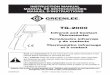 TG-2000 Instruction Manual (English, Spanish, French) · TG-2000 3 SAFETY ALERT SYMBOL This symbol is used to call your attention to hazards or unsafe practices which could result