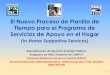 El Nuevo Proceso de Planilla de Tiempo para el Programa de ...pascla.org/wp-content/uploads/2013/06/Spanish-Training-PDF-for-NEW... · de la planilla de tiempo ... Ó: – Contactando