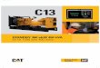 C13 - Caterpillar Generators & Cat Engines Australia · C13 450 C13. 01 DIESEL GENERATOR SET Caterpillar ... Starting/Charging » 24 volt starting motor » 24 volt, 45 amp charging