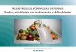REGISTROS DE FÓRMULAS ENTERAIS Dados, atividades em ...sindusfarma.org.br/arquivos/06_registro_de_enterais_nelio_aquino.pdf · Dados sobre pedidos de registro de fórmulas enterais
