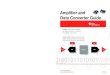 Amplifier and Data Converter Selection Guide (Rev. C · Amplifier and Data Converter Selection Guide Texas Instruments 1Q 2009 INTERFACE Operational Amps pg. 6-14 High-Speed Amps