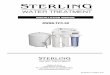 DWSB-TFC-50 - Sterling Water Treatmentsterlingwatertreatment.com/manuals/DWSB Manual.pdf · DWSB Manual 180822 .docx SECTION I. INTRODUCTION Congratulations, you have just purchased