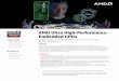 AMD Ultra High-Performance Embedded GPUs · arcade gaming, medical imaging, and conventional military and aerospace applications, AMD ultra high-performance embedded GPUs enable stunning,