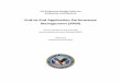 End-to-End Application Performance Management (APM) · The Department of Veterans Affairs (VA) needs to transform application performance management (APM) as an end-to-end solution