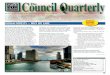 Council Quarterly The - Florida Urban Forestry Council · Council Quarterly The Quarterly Newsletter of the Florida Urban Forestry Council 2013 Issue One The Council Quarterly newsletter