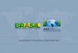 BRAZILIAN TECHNICAL COOPERATION - OECD. Organogram of ABC Brazilian Technical Cooperation . To coordinate,