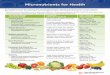 Micronutrients for Health - lpi. lpi.  Manganese â€¢ Component of antioxidant
