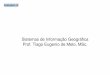Sistemas de Informação Geográfica Prof. Tiago Eugenio de ...tiagodemelo.info/aulas/uninorte/2006/gis/aula-sig.pdf · ARQUITETURA DE SISTEMAS DE INFORMAÇÃO GEOGRÁFICA Principais