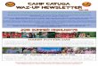 CAmP CAYugA WAZ-uP NeWslettercampcayuga.com/images/Newsletters/October_18.pdf · Join Cayuga’s Pen Pal Club! Hey kids, join the Cayuga Pen Pal Club and correspond via email with
