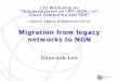Migration from legacy networks to NGN - ITU .Migration from legacy networks to NGN Chaesub Lee. ITU