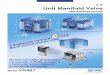 Unit Manifold Valve - content2.smcetech.comcontent2.smcetech.com/pdf/VV061_IT.pdf · Codici di ordinazione Unit Manifold Valve Microelettrovalvola Serie VV061 VV0610840 5 H Stazioni