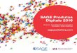 SAGE Produtos Digitais 2016 - sagepub.com · O SAGE Knowledge é a única plataforma eBook que possui “SAGE Recommends”, fornecendo links sugeridos para outros conteúdos SAGE,