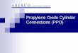 Propylene Oxide Cylinder Connections (PPO) - Balchem Cylinder Connections 2011... · Propylene Oxide Cylinder Connections (PPO) ... This valve has a CGA 510 left-handed internal thread