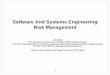 Software And Systems Engineering Risk Management · Software And Systems Engineering Risk Management ... Software And Systems Engineering Risk Management 5a. ... IT Security JTC1/SC22