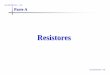 Resistores - drb-m.org fileResistores de precisão de filme metálico. ELETROTÉCNICA - 5 /58. ELETRICIDADE - 5/58. Resistores Tipos de resistores: Resistores de potência. ... •