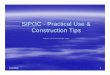 SIPOC -- Practical Use &Practical Use & Construction Tips · SIPOC S –– PCA / SMT Process PCA / SMT Process ... Doc. Control BOM E Reflow Profile & ng. Program Eng. AOI Program