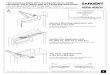 1431 DOOR CLOSER WITH STANDARD DUTY ARMS .INSTRUCTIONS FOR INSTALLING TOP JAMb Closer mounted on