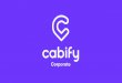 Usuário Corporativo Manual do - videoslatam.com · Tópicos – Mobile Acesso Senha Conta Peça um Cabify Reserve um Cabify Promoção
