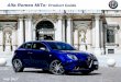 Alfa Romeo MiTo: Product Guide · Description MVS Trim Fuel kW HP St/Sp Trans. CO2 Fuel Cons. VRT RRP MiTo 1.4 78hp 145.B37.3 MiTo Petrol 57 78 €Yes M5F 130 5.6 l/100km B1 18,495