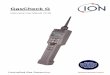 Instrument User Manual V2 - equipcoservices.com · accordance with this manual and that the instrument is functioning correctly before use. The GasCheck G can detect a large range