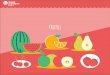 FRUTAS - missao.continente.ptmissao.continente.pt/pdfs/02_pais/pais_4_frutas.pdf · FRUTAS A fruta e os hortícolas são bastante ricos em vita- ... melancia (Citrullus lanatus) é