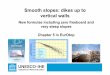 Smooth slopes: dikes up to vertical walls - un-ihe.org · Smooth slopes: dikes up to vertical walls New formulae including zero freeboard and very steep slopes Chapter 5 in EurOtop