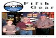 Fifth Gear - Toronto Autosport Club · FIFTH GEAR is the monthly publication of the Toronto Autosport Club. Articles concerning Club membersʼ activities are of special interest and