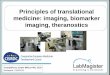 Principles of translational medicine: imaging, biomarker ... Principles of translational medicine: