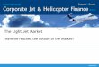 The Light Jet Market - Corporate Jet Investor · The Light Jet Market – Oriens Perspective Focus on the commercial, end-user market: Market size Profitability Prospects and outlook