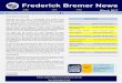 Frederick Bremer News - .Frederick Bremer News . March 2017. Email: admin@
