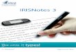 IRISNotes - irislink.com · Exportar como Documento: abra a nota convertida no processador de texto predefinido. Exportar como Texto: abra a nota convertida no Bloco de notas. Para