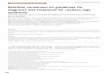 Brazilian consensus on guidelines for diagnosis and ... · Brazilian consensus on guidelines for diagnosis and treatment for restless legs syndrome Consenso Brasileiro para as diretrizes