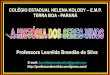 Professora Leonilda Brandão da Silva · COLÉGIO ESTADUAL HELENA KOLODY ... •Quem nasceu primeiro o ovo ou a galinha? ... Quando foi possível o surgimento dos seres