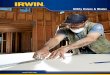 Utility Knives & Blades - irwin.com · Utility Knives & Blades 800.866.5740 71 UTILITY KNIVES & BLADES Snap Knives and Blades 2086200 9 mm ProTouch Snap Knife • ProTouch handle