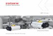 Rotork Overview Pneumatic Actuators GT Range · USA4 US A4 US A4 US A4 A4 US A4 US A4 A4 US 2 Rotork Actuators – Quality Controlled GT Range Rack & Pinion Actuators Since the company
