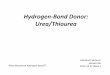 Hydrogen-Bond Donor: Urea/Thiourea - University of Tokyokanai/seminar/pdf/Lit_H_Ida_M1.pdf · The hydrogen bond is an attractive interaction between a hydrogen atom from a molecule