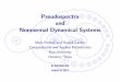 Pseudospectra and Nonnormal Dynamical Systems · Pseudospectra and Nonnormal Dynamical Systems Mark Embree and Russell Carden Computational and Applied Mathematics ... I Under natural