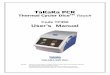 TaKaRa PCR Thermal Cycler Dice Touch Manual/TP350_v1 00.pdf · TaKaRa PCR Thermal Cycler DiceTM Touch is more small PCR device and easy to use the big touch panel , that reconfigure