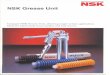 grease unit.pdf  NSK Grease Unit 2-1 . NSK Grease AV2 (Tube color: brown, reference number: NSK GRS
