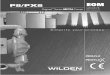 P8/PX8 - Wilden Pumps · Engineering Operation & Original Maintenance ™ Series METAL Pumps P8/PX8 Simplify your process WIL-10320-E-06 REPLACES WIL-10320-E-05