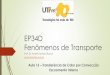 EP34D Fenômenos de Transporte - paginapessoal.utfpr.edu.brpaginapessoal.utfpr.edu.br/arocha/Disciplinas/ep34d-fenomenos-de... · Aula 15 Convecção: Escoamento Interno Considerações