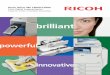 Ricoh Aficio MP C4000/C5000 · With the Ricoh Aficio MP C4000/C5000, offices can utilize an extensive portfolio of powerful, easy-to-integrate software solutions from Ricoh and a