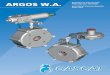 ARGOS W.A. Regulador de Pressão AxialPiloto-Operado Tipo ... · ARGOS W.A. Regulador de Pressão AxialPiloto-Operado Tipo Wafer Axial Piloted Pressure Regulator ... Tipo wafer para
