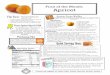 Fruit of the Month: Apricot - education.ne.gov · Apricot Nutrition Facts Serving Size: 1 apricot (35g) Amount Per Serving Calories 17 Calories from Fat 1 % Daily Value* Total Fat